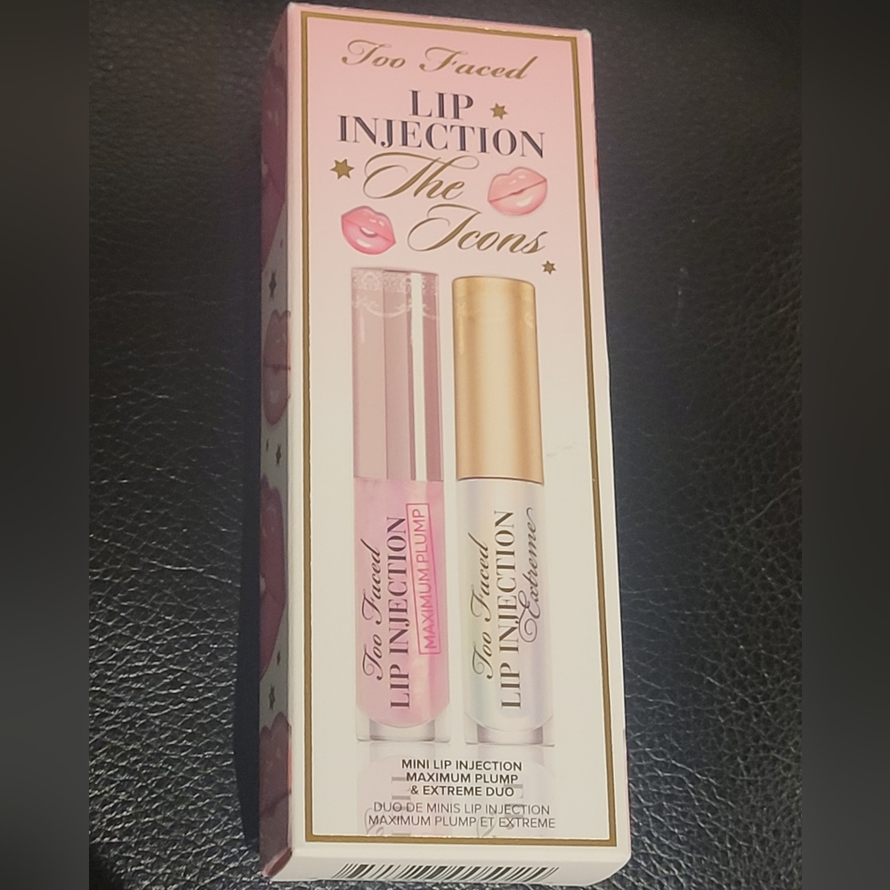 Too Faced Lip Injection - The Icons Set Duo lip plumpers 💋